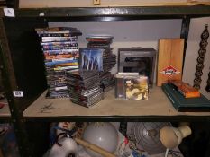 A quantity of CD's & DVD's