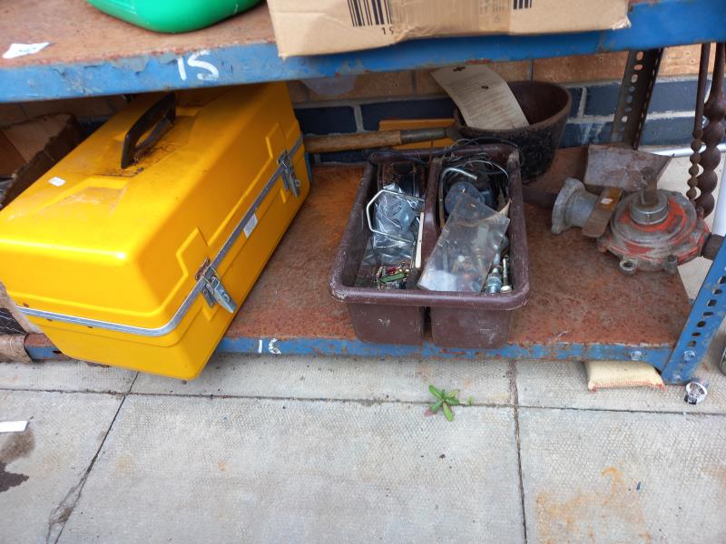 A box of car radios & quantity of miscellaneous items. Collect Only. - Image 4 of 4