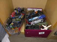 A good lot of Playworn toy cars