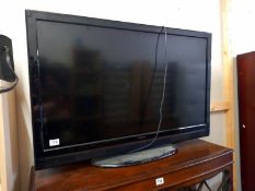 A 42" Hitachi flat screen TV, no remote. Collect Only.