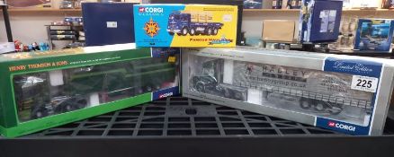 3 Corgi Classics CC12812, CC12917, 12301 lorries