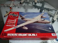 An AIrfix 1:72 Vickers Valiant model kit