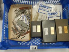 A large quantity of Davco head battleships and 3 boxed B.W models 1:76 white metal kits, Leyland,