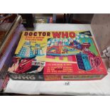 A boxed Chad Valley Doctor Who give a show projector & slides