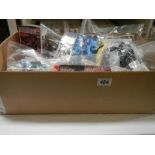 20 plastic model motorcycle kits unboxed no instructions, unchecked, including Yamaha and Honda etc