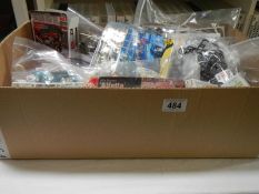 20 plastic model motorcycle kits unboxed no instructions, unchecked, including Yamaha and Honda etc