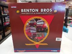 A Corgi CC 99173 Benton Brothers Boston and Immingham boxed set