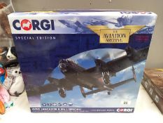 A boxed Corgi Avro Lancaster bomber model 1:72 AA32618