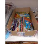 A quantity of comics including, The Spirit.