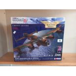 A boxed new Avro Lancaster MK111 special, scale 1:72, Corgi model exchange members Ltd