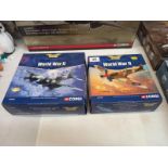 2 boxed Corgi planes 1:72 scale AA32803, AA31904