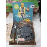 An Aurora, The Mummy, glow in the dark plastic model kit. Completeness unknown.