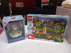 Lego Toy Story 4 - 10771 (sealed in box) & Toy Story 4 Buzz Lightyear snow globe