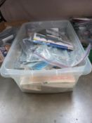 15 plastic ship model kits. No boxes or instructions and unchecked for completeness