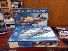 2 boxed Revell 04101 Avro Shackleton mr.3 1:72 scale model kits