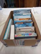 A selection of model aircraft kits, completeness unknown
