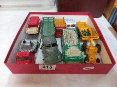 A selection of Diecast commercial vehicles including Corgi, Dinky, Matchbox Louis Marx etc