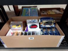 A selection of boxed diecast including Lledo, Matchbox and Dinky