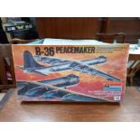 A monogram 1:72 B-36 Peacemaker model kit, looks to be complete