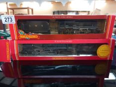 A Hornby City of Lichfield Princess Coronation & Black Five (boxed), R858 & 3/993