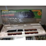A Hornby R542 Mighty Mallard train set