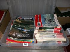 A large quantity of 1960/70/80's Airfix magazines