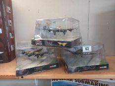 3 boxed Corgi WWII Legends, AA30010, AA30203, AA30203