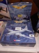 2 boxed Corgi aviation archives 48604 Bristol, 47302 Avro Lancaster