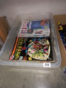 A collection of British comics including Starlord 1-12. Eagle comics, Eagle and battle and a