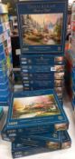 A good lot of Thomas Kinkade jigsaws, some sealed. Completeness unknown