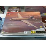 A boxed airfix BAE Nimrod 1:72 A12050, completeness unknown