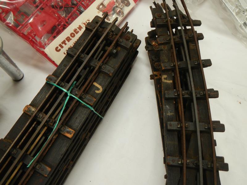 2 Bundles of 0 gauge 3 rail track - Image 3 of 3