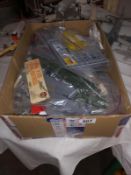 30 plastic aircraft model kits. No boxes or instructions, unchecked