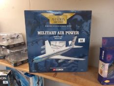 A boxed Corgi Boeing VC137C 1:144 AA32901