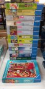 A good lot of Ravensburger jigsaws, some sealed. Completeness unknown