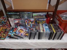 A selection of DVD's. Various titles including some DC Universe.