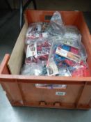 30 Plastic model car kits. No boxes or instructions and unchecked for completeness