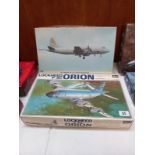 2 boxed Hasegawa Orion model kits 1:72 JS-147:2000 00060 completeness unknown