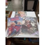 3 fantasy image comics featuring Doctor Who, Star Trek, Ferry Anderson etc