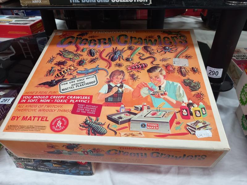 A Mattel thingmaker creepy crawlers, completeness unknown