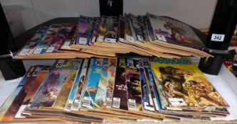 A quantity of Conan Marvel magazines etc