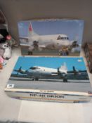 2 boxed, as new, Hasegawa Orion aircraft plastic model kits, scale 1:72 00514 & 00087