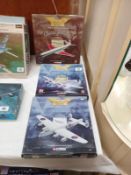 3 boxed Corgi planes scale 1:144, 47307, 47403, 48501