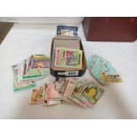 A quantity of Circa 1970's football cards including Panini, Topps chewing gum, etc