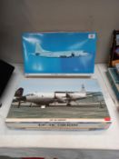 2 boxed Hasegawa models EP 3E Orion P-3c Orion J.M.S.D.F 00734/ 00167