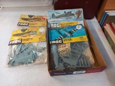 4 early frog 1:72 aircraft model kits