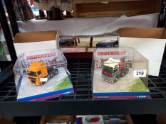 2Corgi Truckfest tracker units, CC13218 DAF, CC13410 Man