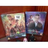 2 Doctor Who steel books (both sealed) 50th Anniversary specials & the complete 8th series