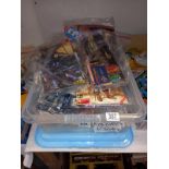 A large selection of plastic figure model parts. All unboxed, unchecked, with no instructions.