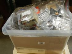 A large quantity of plastic kit model buildings. No boxes or instructions and unchecked for